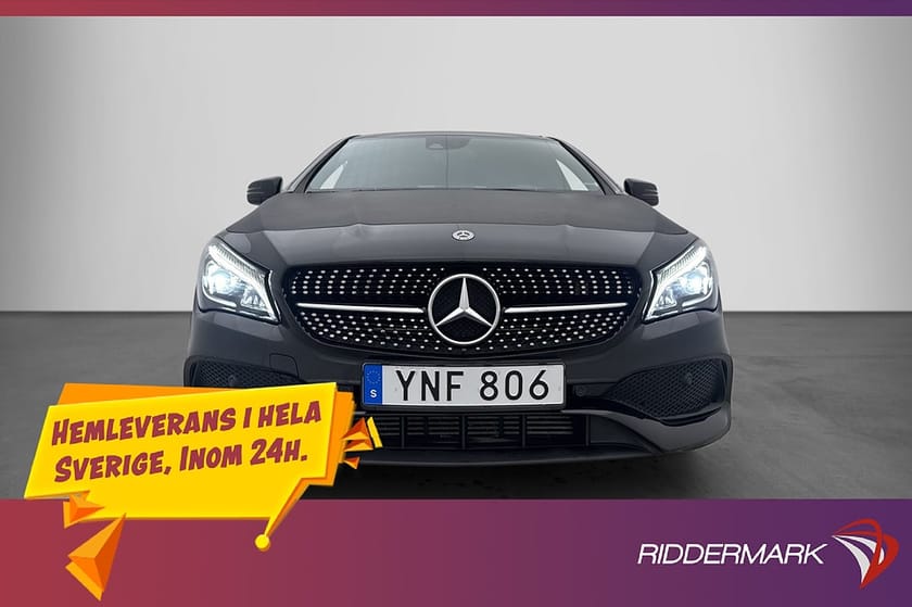 Bild 2 av Mercedes-Benz CLA 220 d 4MATIC Shooting Brake 220d SB AMG Pano Kamera CarPlay