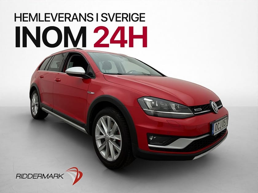 Bild 1 av Volkswagen Golf Alltrack TSI 180hk 4M Kamera CarPlay Drag
