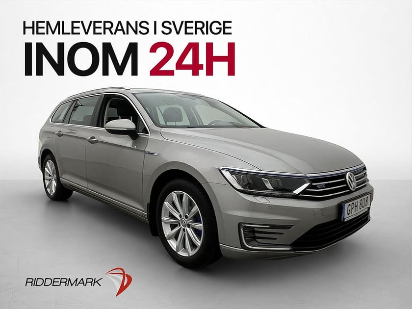 Bild 1 av Volkswagen Passat Variant GTE 1.4 TSI 218hk Kamera P-Värmare Drag