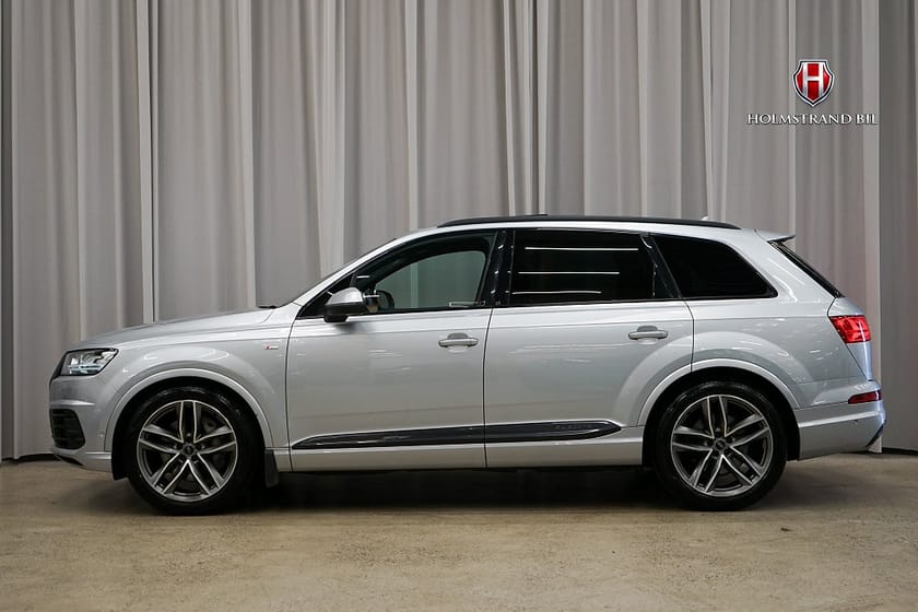 Bild 1 av Audi Q7 3.0 TDI V6 S line Pano Drag Valcona Rut-quilt BOSE Luft