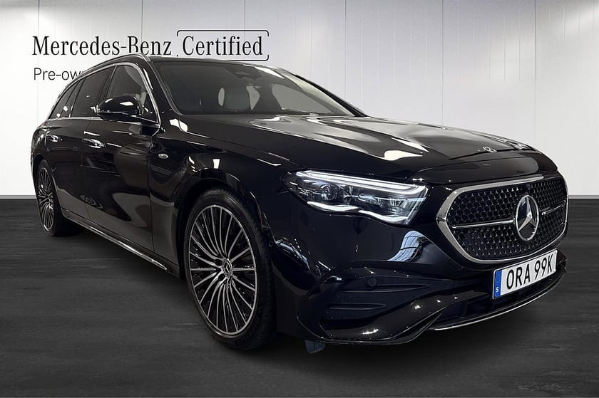 Bild 2 av Mercedes-Benz E 300 d e 4MATIC T de 4-Matic Kombi AMG Superscreen Rattvärme Drag
