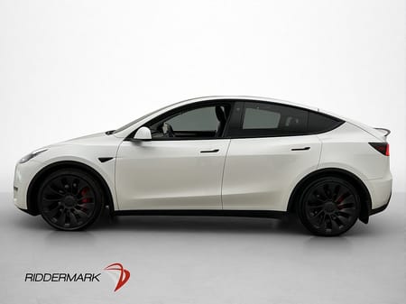 Tesla Model Y Performance 534hk Autopilot Dragkrok Pano MOMS