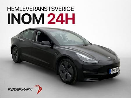 Tesla Model 3 Long Range AWD MOMS Autopilot Pano Sv-Såld