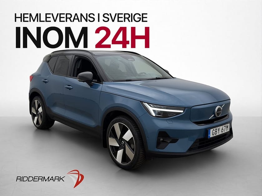 Bild 1 av Volvo XC40 Recharge Twin 408hk Ultimate Pano Drag H/K 360°