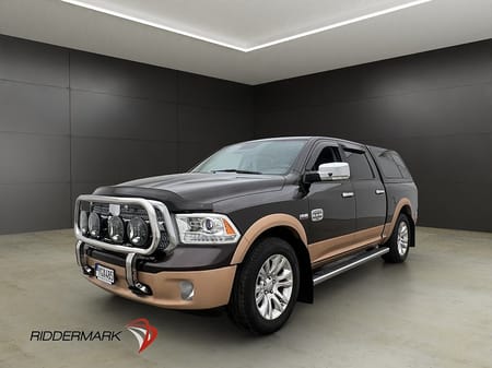 RAM 1500 Crew Cab Dodge Longhorn 5.7 4x4 Drag Kamera Luft Kåpa Alpine