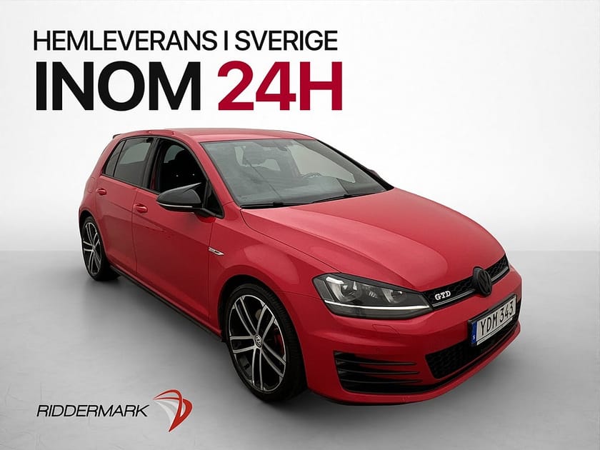 Bild 1 av Volkswagen Golf  GTD 2.0 TDI DYNAUDIO Adapt-fart CarPlay