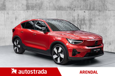Volvo C40 Recharge Twin motor AWD Ultimate Black Edt| 20" | Krok | H&K | 360 | Senket