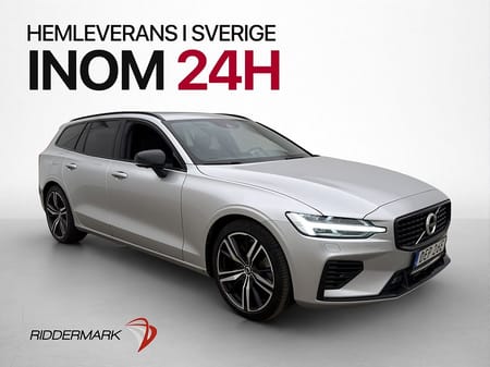 Volvo V60 Recharge AWD T8 R-Design Pano B&W HUD Värm MOMS