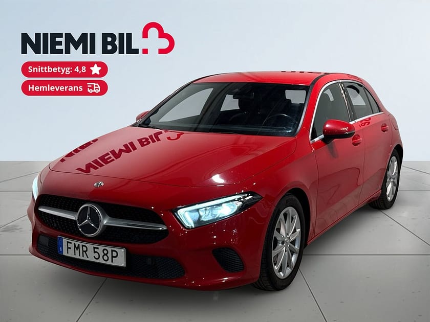 Bild 1 av Mercedes-Benz A 180 Låg skatt Kamera Drag Mvärm Widescreen S/V-hjul