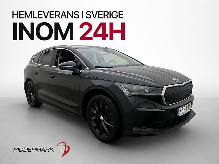 Bild 1 av Škoda Enyaq iV 80 Skoda iV80 204hk Drag HUD CarPlay Kamera Skinn Navi