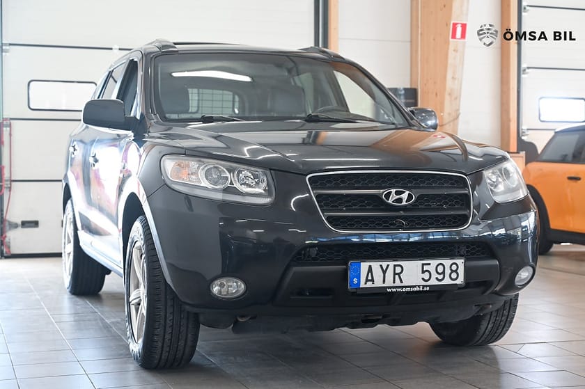 Bild 3 av Hyundai Santa Fe 2.2 CRDi 4WD Automat Drag Motorvärmare Nybesiktad