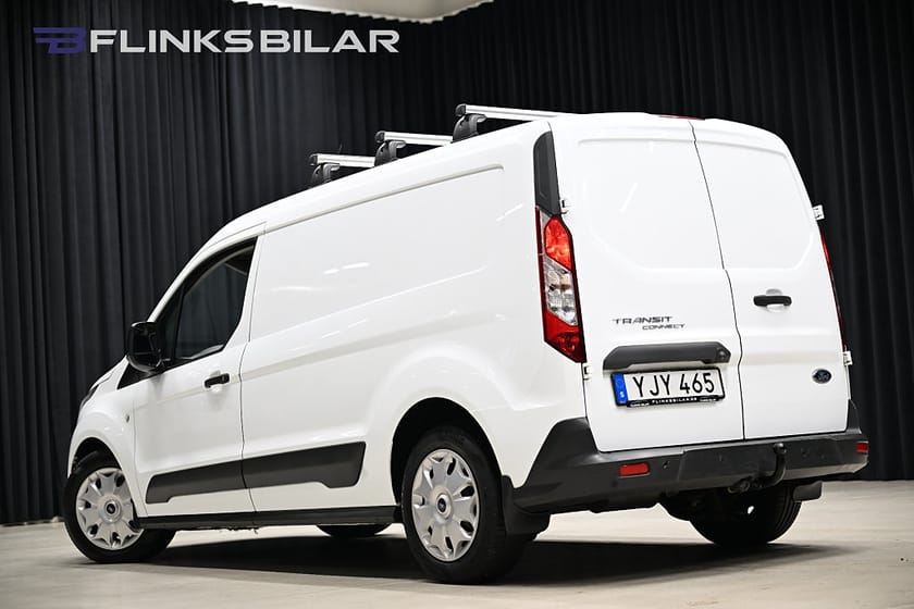 Bild 5 av Ford Transit Connect 230 LWB 100HK L2 Automat|Inredd|Drag|Värmare|moms|SeUtr