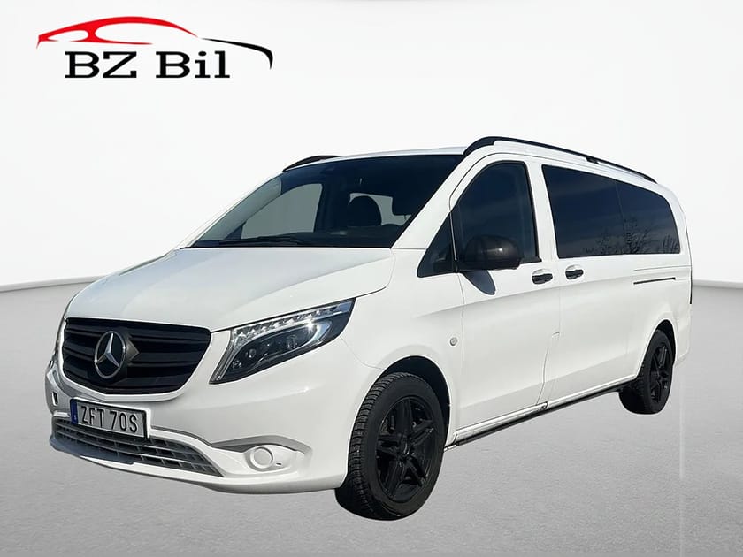 Bild 1 av Mercedes-Benz Vito Tourer 116 CDI 4x4 3.2t 9-Sits Moms Värmare Drag