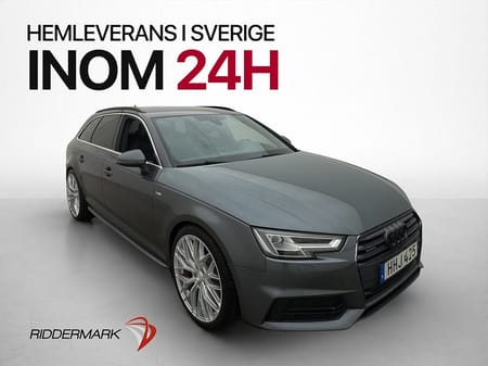 Audi A4 Avant 2.0 TDI Quattro 190hk S Line Drag Sportstolar