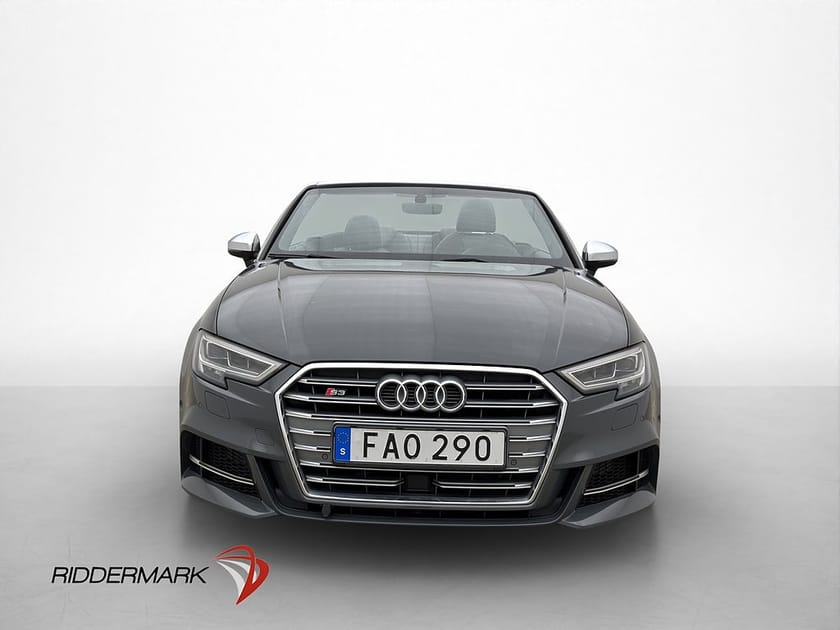 Bild 2 av Audi S3 Cabriolet Quattro 310hk B&O Kamera M-Värm Magnetic