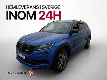 Škoda Kodiaq RS Skoda 240hk Canton Värmare Cockpit Kamera Drag