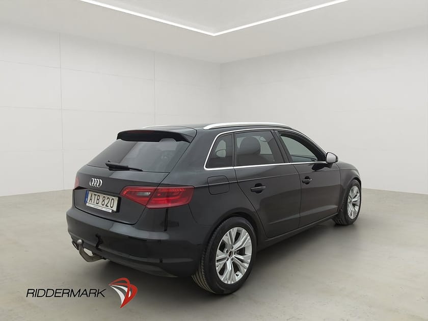 Bild 5 av Audi A3 Sportback 2.0 TDI S Tronic 184hk Quattro Alcantara B&O Drag