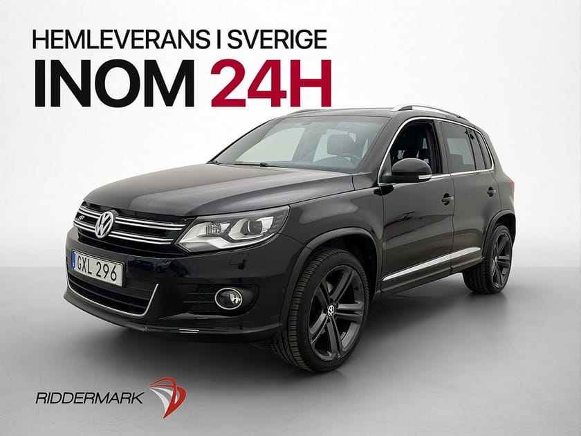 Bild 1 av Volkswagen Tiguan 2.0 TDI 4M R-Line Pano Värmare Drag Skinn