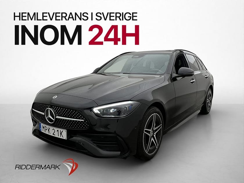 Bild 3 av Mercedes-Benz C 300 T e C300 313hk AMG Night 360 Navi Ambient Drag