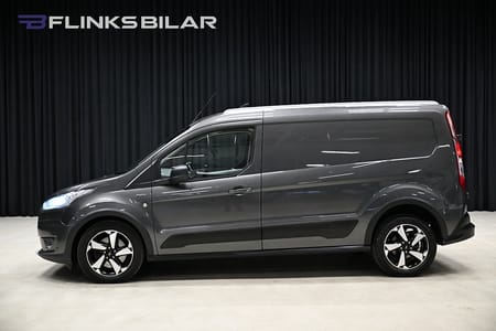 Ford Transit Connect 250 LWB L2 120HK Automat|Sport|Xenon|Keyless|Moms|SeUtr