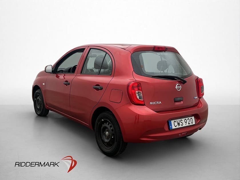 Bild 2 av Nissan Micra 1.2 80hk Nyservad Nybesiktad Lågskatt 2-Brukare