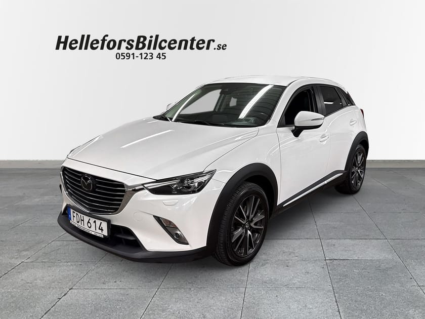 Bild 1 av Mazda CX-3 150hk AUT AWD Skinn DRAG Bose Motorv Vhjul