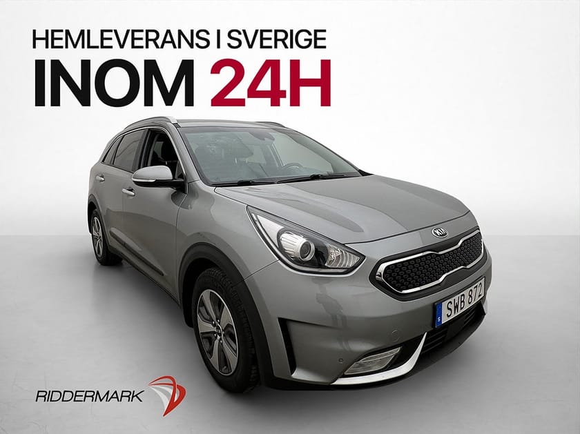 Bild 1 av Kia Niro Hybrid 141hk Advance Plus Kamera Skinn CarPlay Drag