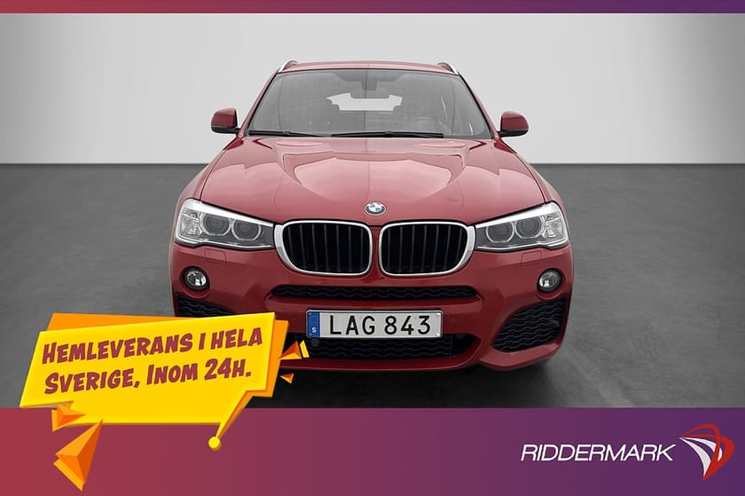 Bild 2 av BMW X4 xDrive20d M Sport Sportstolar Navi P-Sensorer Drag