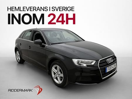 Audi A3 Sportback 35 TFSI 150hk Proline Sensorer 0,53l/mil