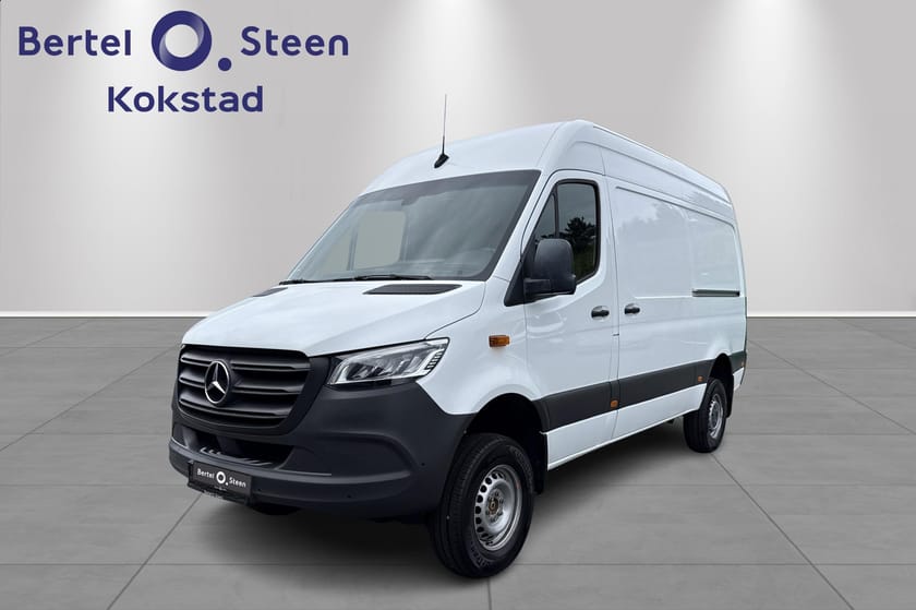 Bilde 1 av Mercedes-Benz Sprinter 319 CDI 4x4 Panel Van 4X4, HENGERFESTE, SKAP, RYGGEKAMERA