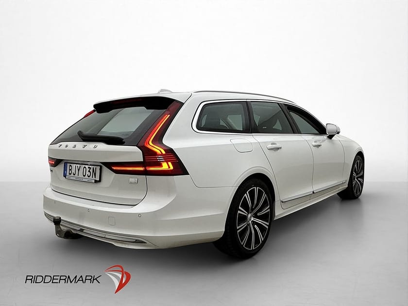 Bild 5 av Volvo V90 T6 350hk AWD Plus Bright Skinn Värmare Drag