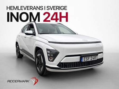 Hyundai Kona Electric Long Range Essential Värm Kamera MOMS
