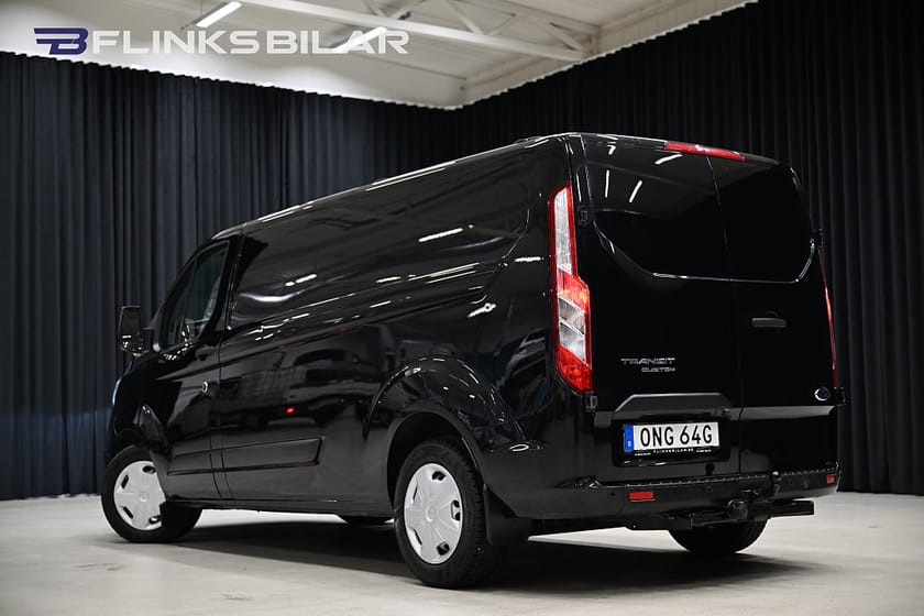 Bild 4 av Ford Transit Custom 300 130HK L2 Automat|Inredd|Drag|Värmare|Leasbar