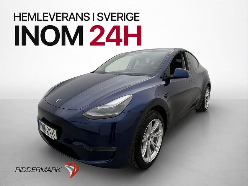 Bild 1 av Tesla Model Y Long Range AWD Drag Pano Moms AP Skinn Kamera