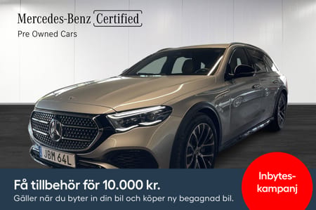 Mercedes-Benz E 300 de 4MATIC All-Terrain AIRMATIC/Vinterhjul/HuD/Dragkrok/Moms
