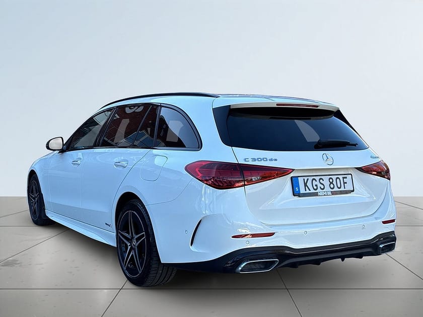 Bild 5 av Mercedes-Benz C 300 T de 4MATIC AMG Line Drag/360/Elstol/Burmester/Psens