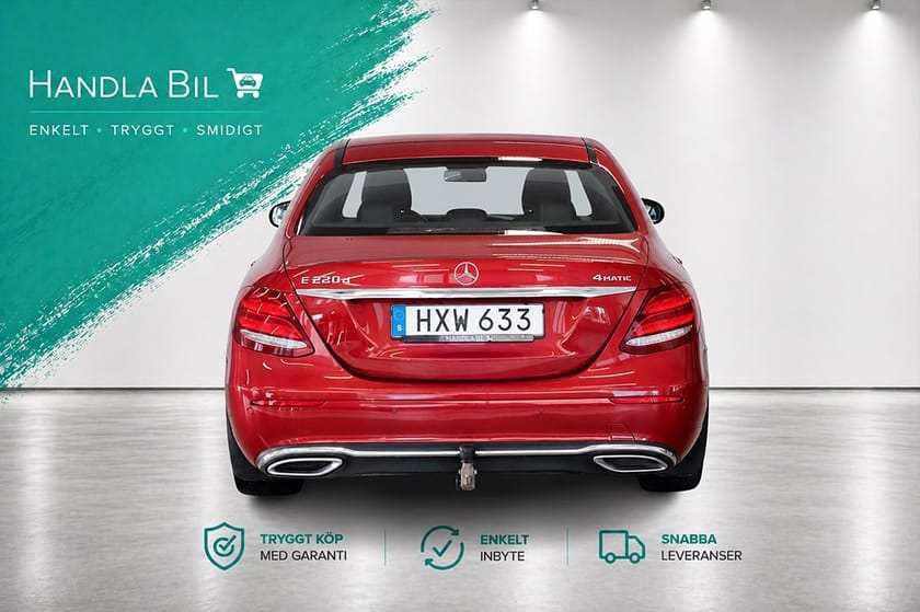Bild 4 av Mercedes-Benz E 220 d 4MATIC 9G-Tronic, 194hk, 2018