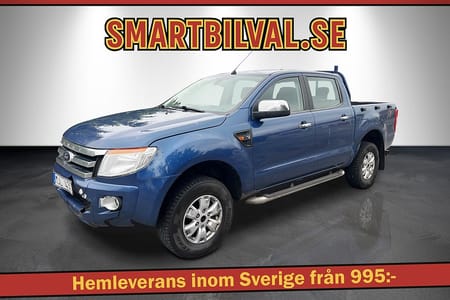 Ford Ranger Dubbelhytt 2.2 TDCi 4x4 XLT Dragkrok MOMS