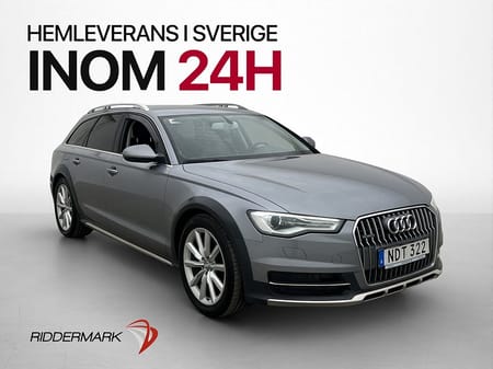 Audi A6 allroad quattro 3.0 218hk Sensorer Skinn/Alcantara