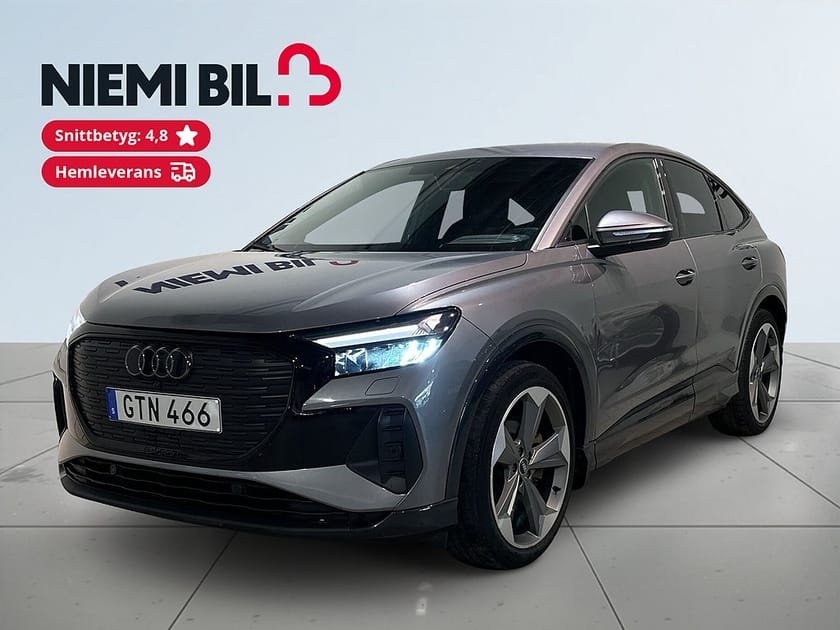 Bild 1 av Audi Q4 50 Sportback e-tron quattro SONOS Drag Pvärm Kamera SoV