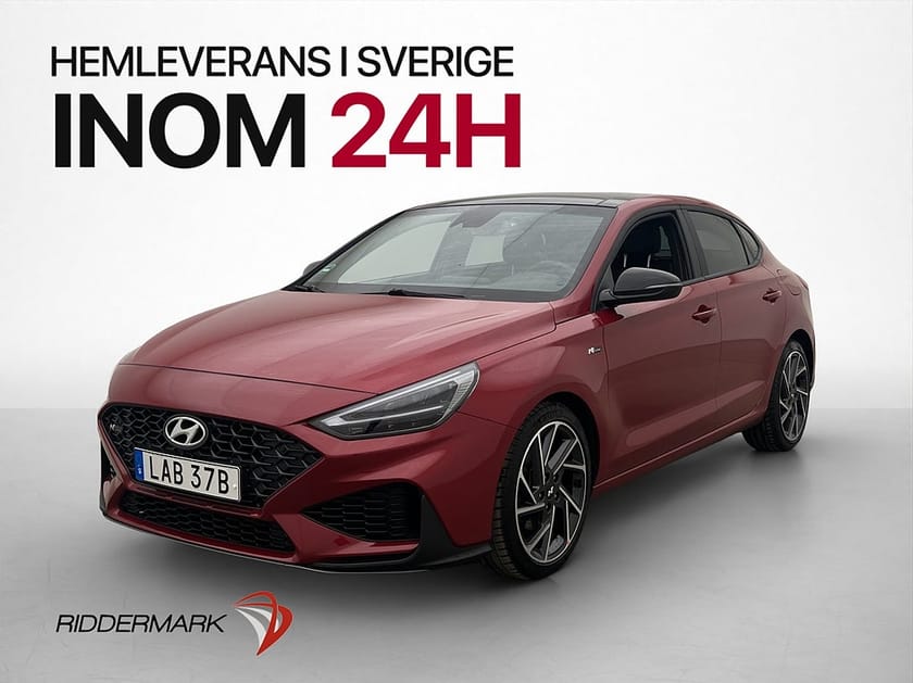 Bild 3 av Hyundai i30 Fastback 1.5 T-GDI 160hk N-Line Kamera  Taklucka