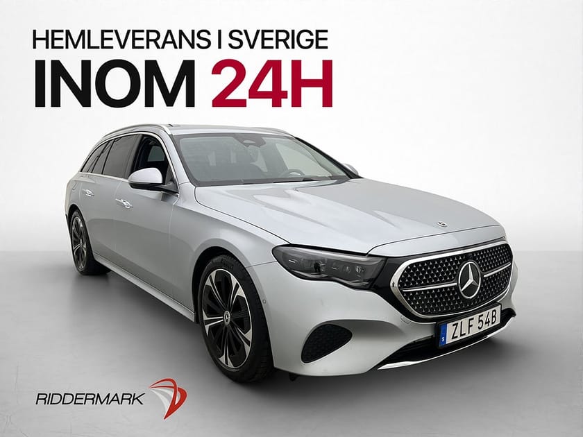 Bild 1 av Mercedes-Benz E 300 d e 4MATIC T de 4M Avantgarde Skinn 360° Navi Drag