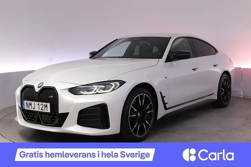 Bild 1 av BMW i4 M50 xDrive Gran Coupé M Sport Laser Drag HuD 360