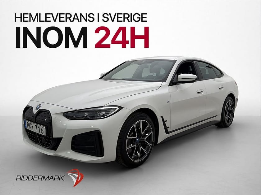 Bild 3 av BMW i4 eDrive40 Gran Coupé M Sport HiFi Kamera Widescreen Drag MOMS