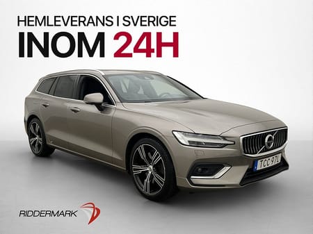 Volvo V60 T5 250hk Inscription Pano H/K HUD 360° Värmare GPS