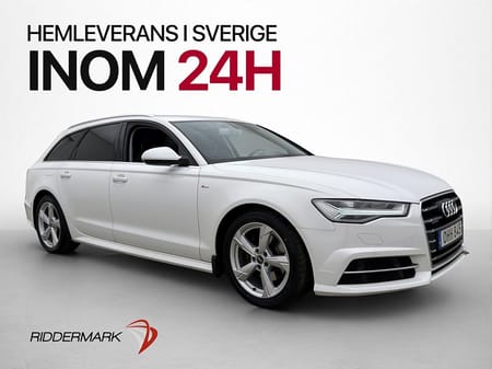 Audi A6 Avant TDI Q S-Line D-Värm Sensorer Farthållare Drag