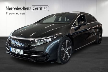 Mercedes-Benz EQS 450+ Airmatic Panorama Head-Up Minnesstolar Rattvärme