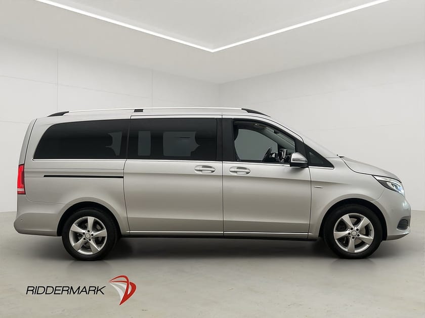 Bild 2 av Mercedes-Benz V 250d 3.1t 250 Lång Avantgarde Värm Drag 360° 7-Sits
