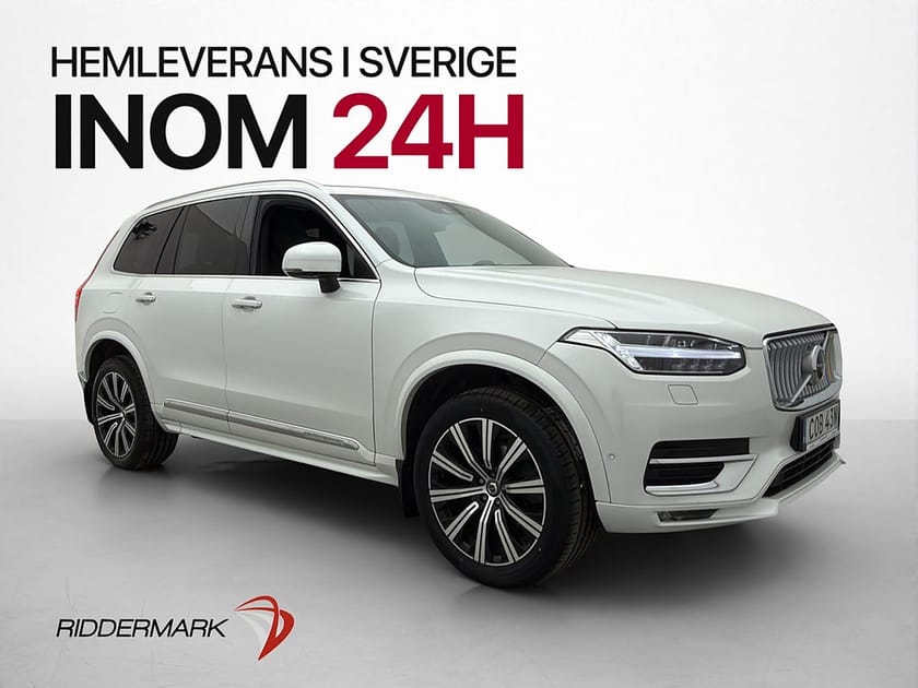 Bild 1 av Volvo XC90 7-seater B5 AWD Inscription 7-Sits Pano B&W Drag