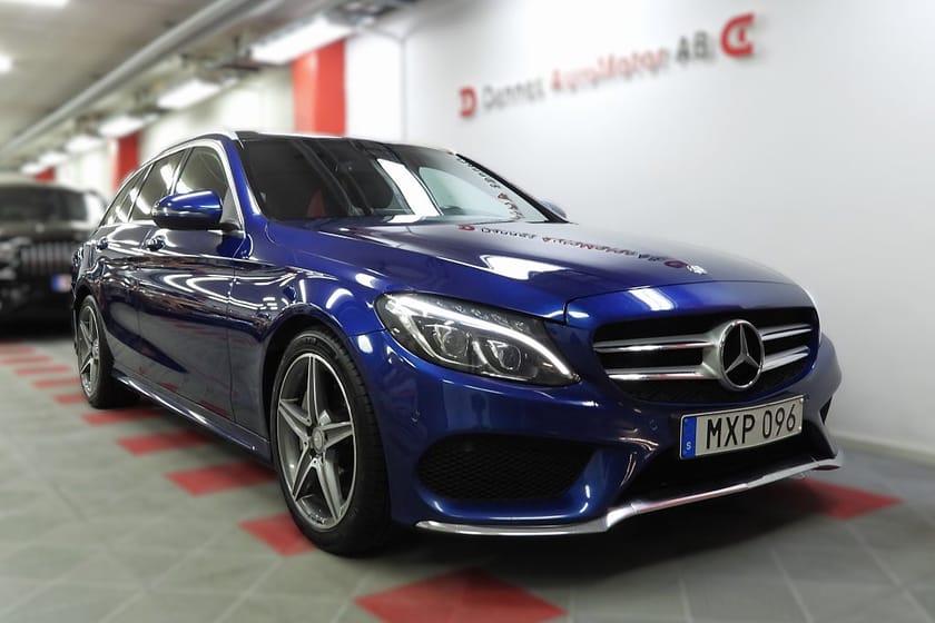 Bild 4 av Mercedes-Benz C 300 T 7G-Tronic Plus AMG Line Plus Panorama Burmester